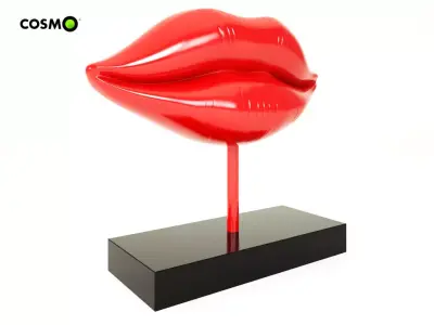 Figurine Lips 3D model