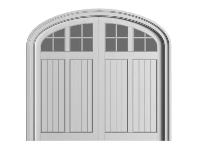 Automatic Classic Modern Garage Doors  3D model