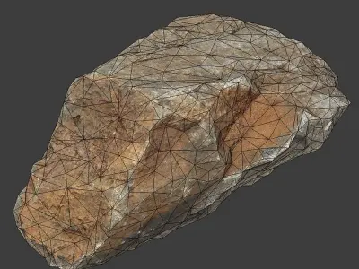 Mindy Stone Low-poly 3D model