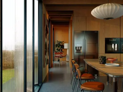 apartment interior scenes    3D model 15