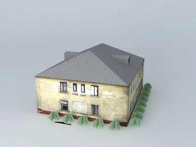 Riga Ieriku street 19 Free 3D model