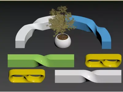 Creative Seats 3D model