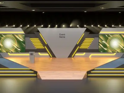 Virtual Stage 3D model