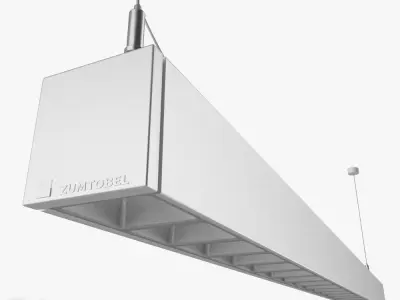 Zumtobel Lincor pendant LED luminaire 3D model