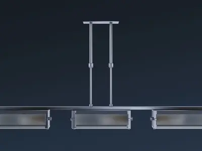 Chandelier Altalusse IL INL-9189P-03 Chrome 3D model