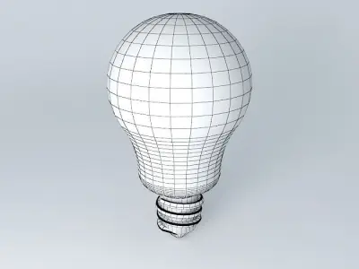 Bottle, bulb Free 3D model