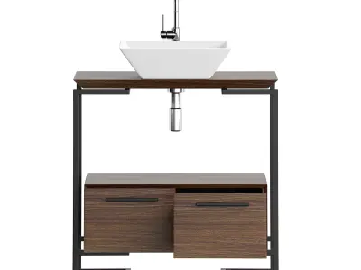 Washbasin cabinet MOBO ARIYA 3D model