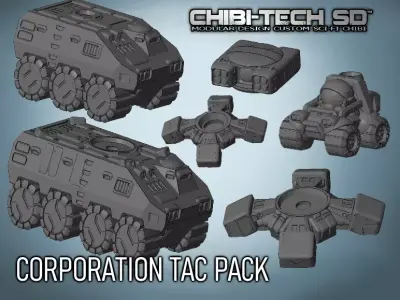 CHIBI-TECH SD - CORPORATE TAC PACK BUNDLE