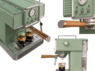 Cecotec Cumbia Power Espresso 20 Tradizionale 3D model