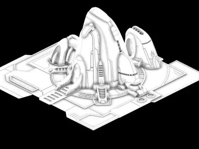 Enhanced - Laboratory Research 02 3D model