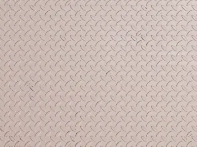 Pale Copper Metal Diamond Tread Plate PBR Seamless Texture
