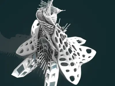 Architecture 001 3D model