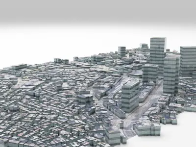 Shibuya Japan 3D model