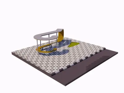 rest area design 3D model