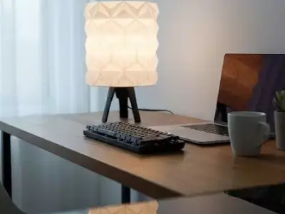 Polygon lamp 3D print model