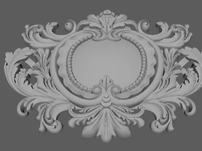 dekor ornament 3D model 150