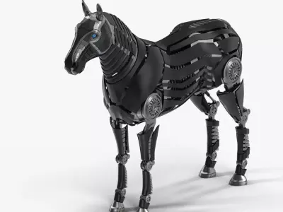 Robot Horse  3D model