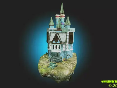 Haunted Mansion 3D model