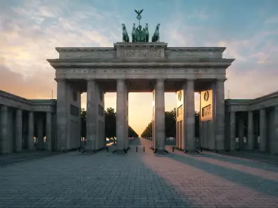 Brandenburg Gate  Brandenburger Tor   3D model