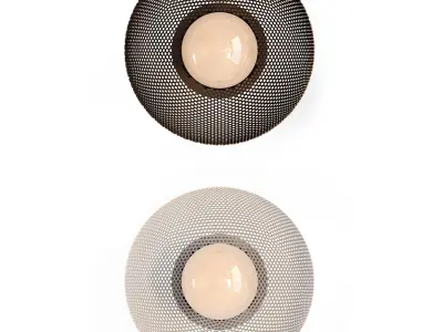Petite Centric Wall Sconce 3D model