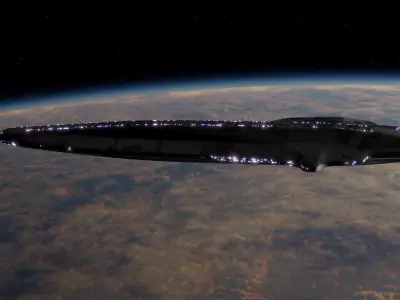 Carrier Spaceship 3D model