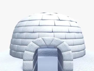 Igloo 3D model