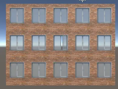 Window - Props for Room Low-poly 3D model