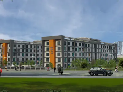 STUDENT DORMITORY 3D model