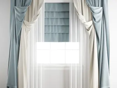 Curtain 241 3D model