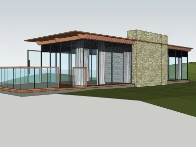 Beach House  3D model