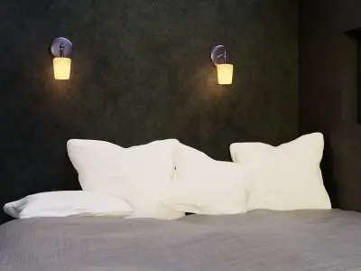 Hidden Bedroom in Nature 3D model