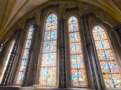 Gothic Nave High Altar Stained Glass - ONLY  Low-poly 3D model