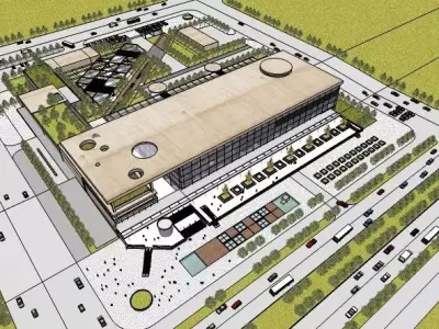 Sketchup Terminal C1 3D model