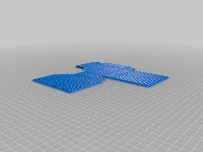 Greek Meander Lamp 3D print model
