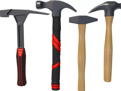 Hand Tools collection 3D model