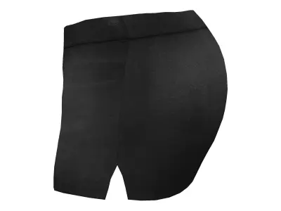 Double Side Slit Mini Skirt Low-poly 3D model