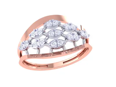 Women Ring MTL 3dm STL OBJ FBX Details 3D print model shop