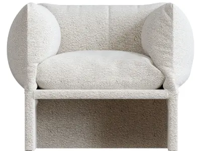 Tulip Lounge Chair 3D model