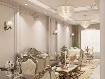 CLASSIC INTERIOR HOME 3D model