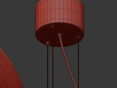 ALMA chandelier 3D model buy