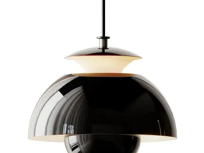 Macaron Metal Pendant Lamp 3D model