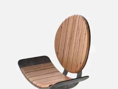 TORD BOONTJE ROTATING SEAT AND COLLECTION 3D model