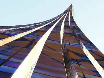 Blade tower 3D model