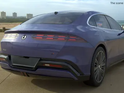  Denza Z9 Electric Sedan 