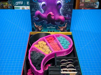Cosmoctopus Board Game 3D Insert 3D print model