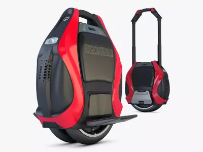 Inmotion V3 Pro red 3D model