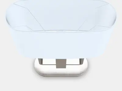 UPPVIND Table lamp 1 Low-poly 3D model