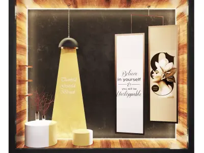 Shop Window-hometheme 3D model