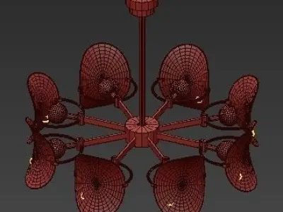 Lily Turquoise 3D model
