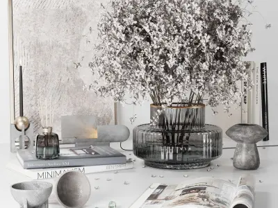 Decorative sets 3D Model Collection 3D Model Pack